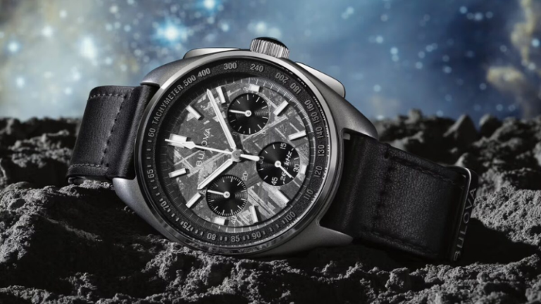 Unveiling Time’s Cosmic Origin: The Bulova Watch with a Meteorite Dial